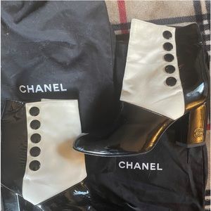 Classic vintage Chanel boots